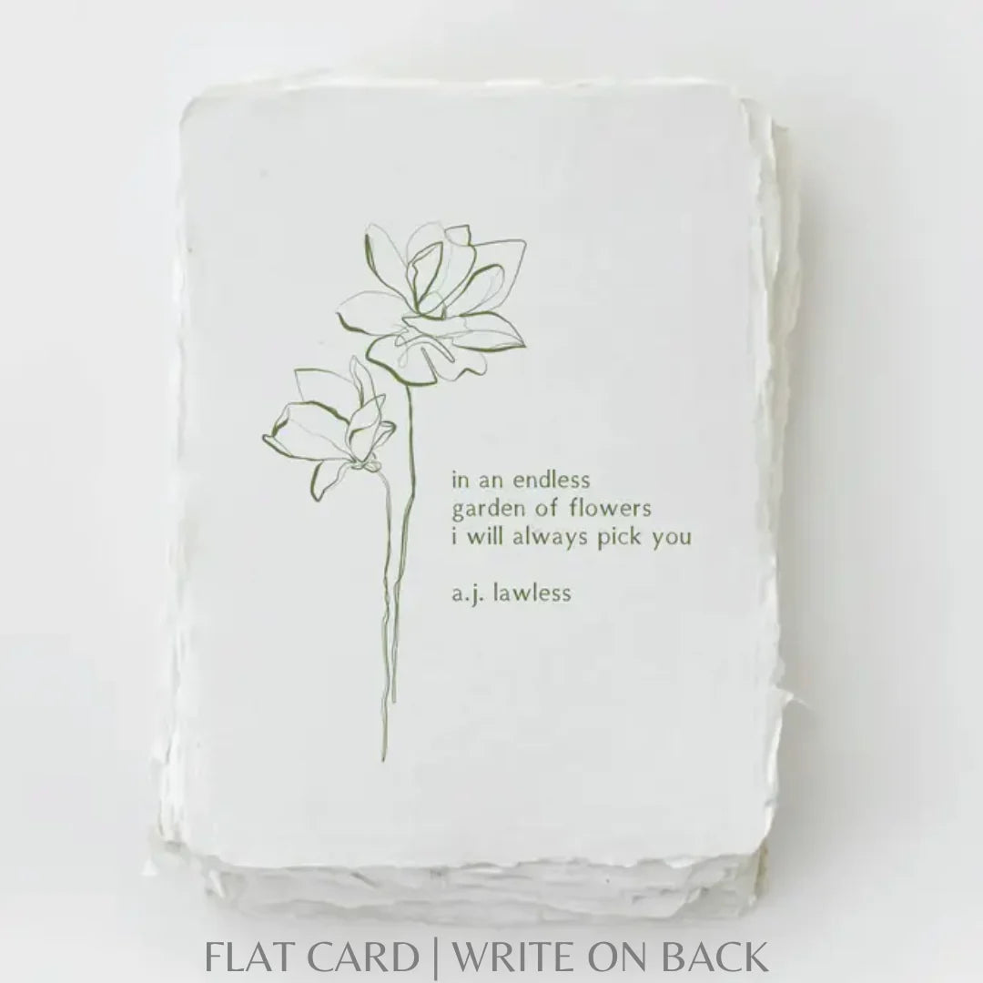 I always pick you- Greeting Card