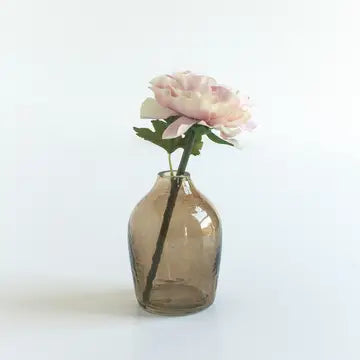 Haley Handblown Hammered Bud Vase- Assorted Colors- Sold Individually