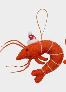 Shrimp Ornament