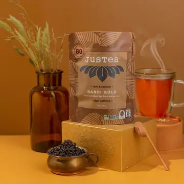 Nandi Gold Loose Leaf Tea: Stand-Up Pouch
