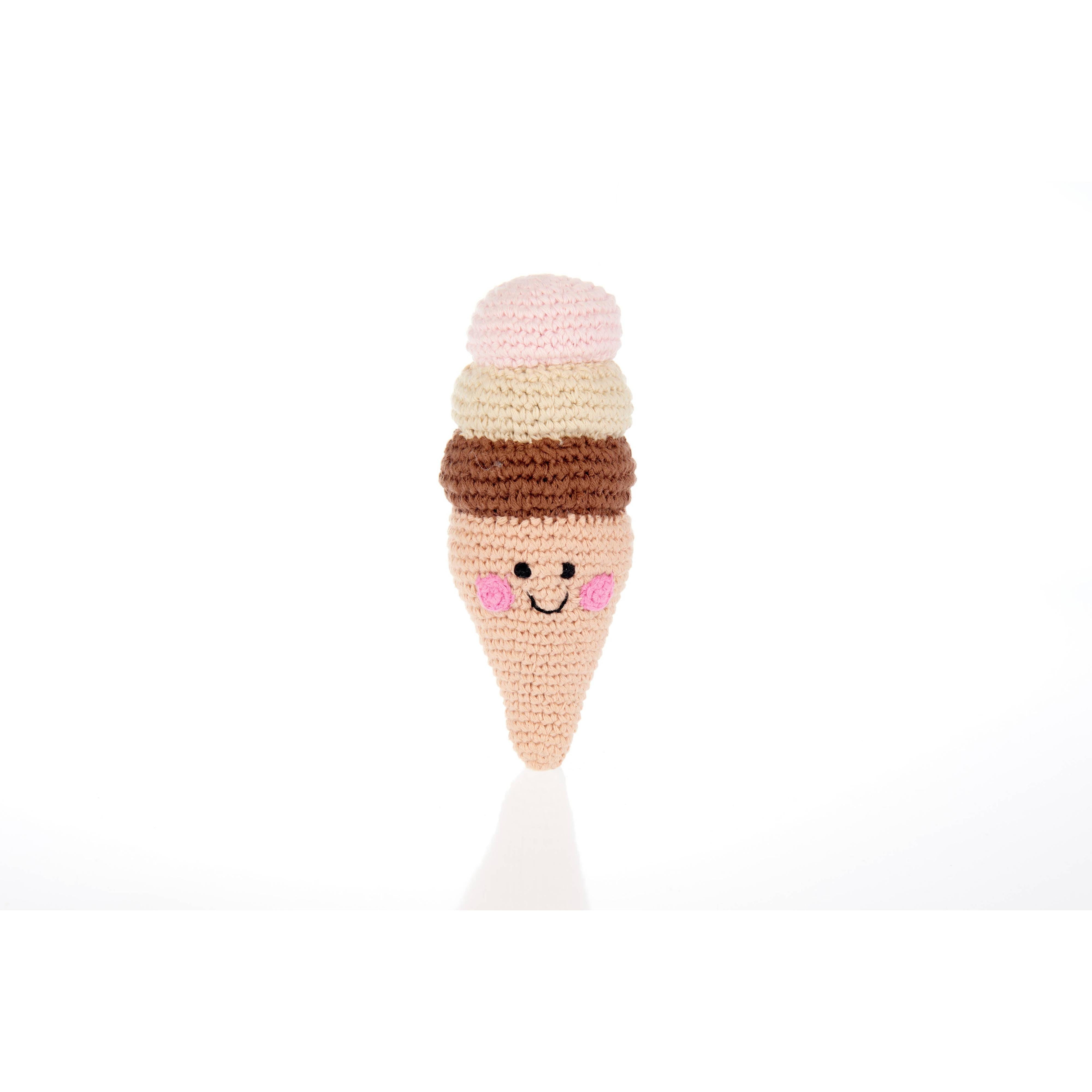 Ice Cream Cone Rattle