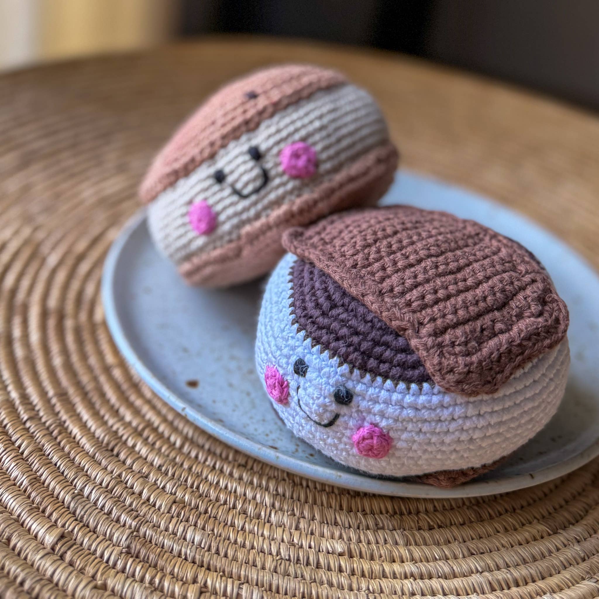 Ice Cream Cookie Sandwich Rattle