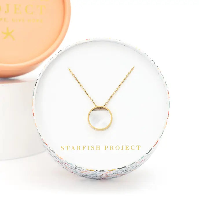 Iris Mother-of-Pearl Necklace