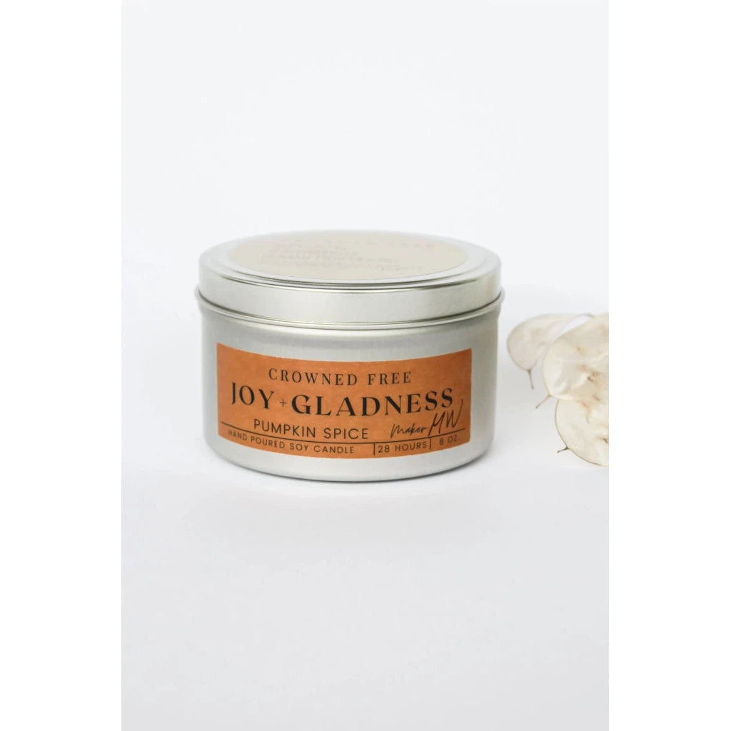 Joy + Gladness Candle- Assorted Sizes- Sold Individually