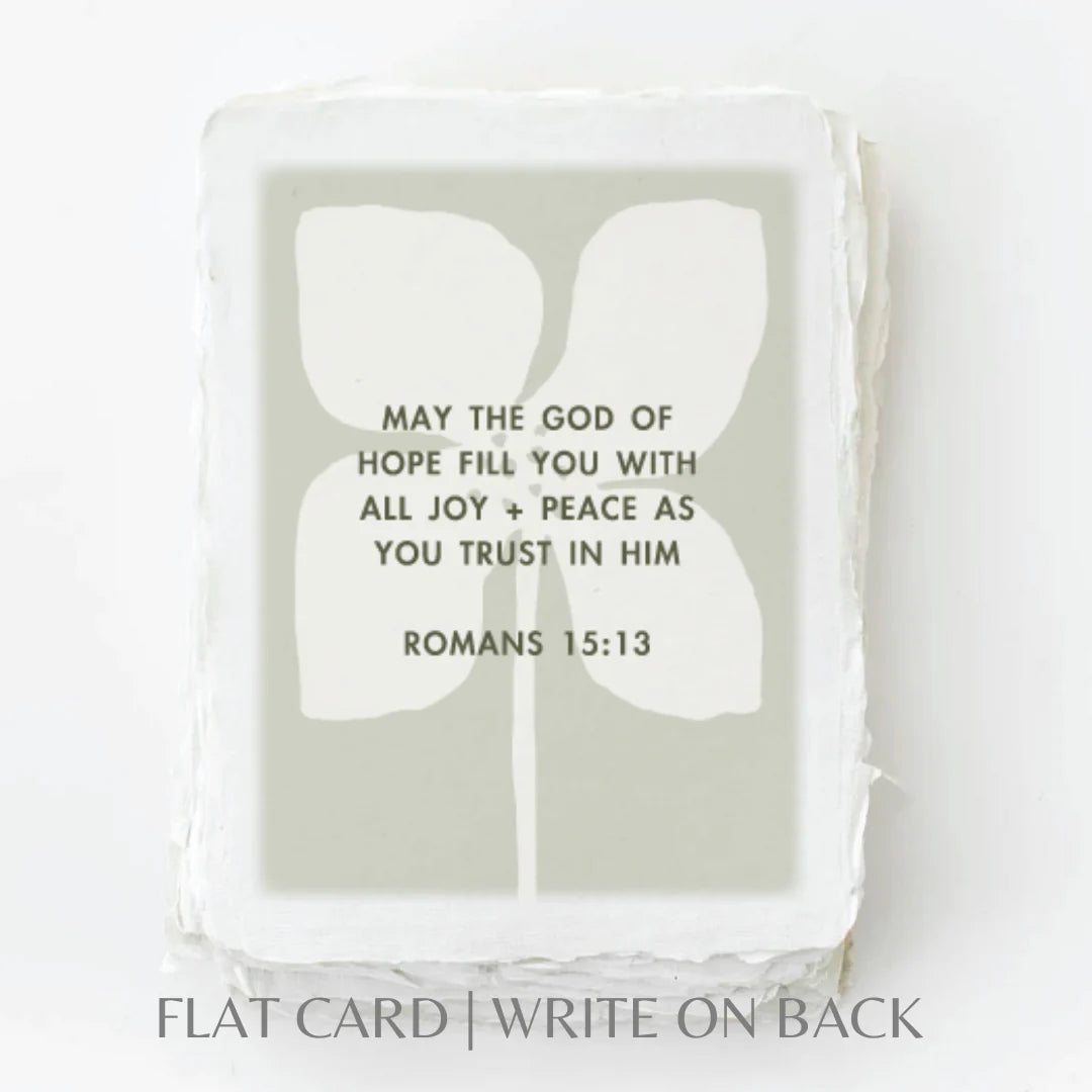 Joy + Peace- Greeting Card