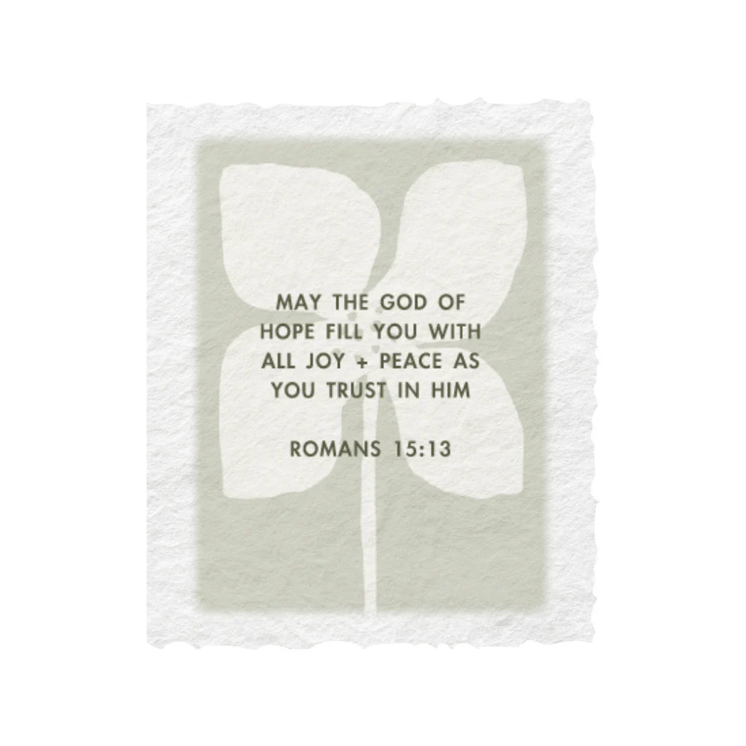 Joy + Peace- Greeting Card