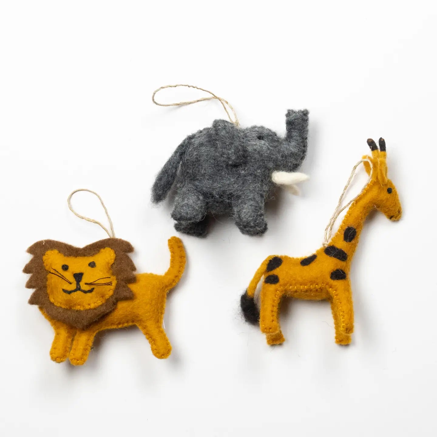 Jungle Animal Ornament- Assorted Animals- Sold Individually