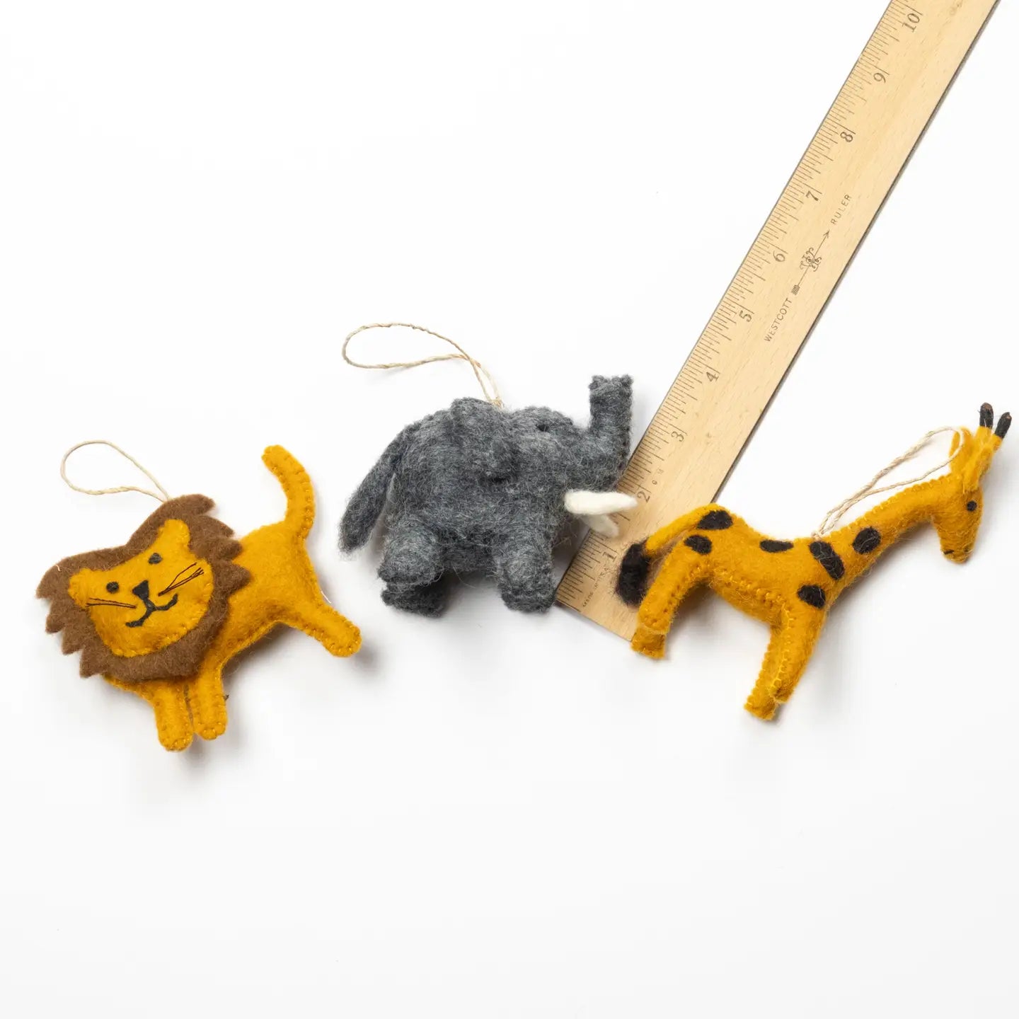 Jungle Animal Ornament- Assorted Animals- Sold Individually