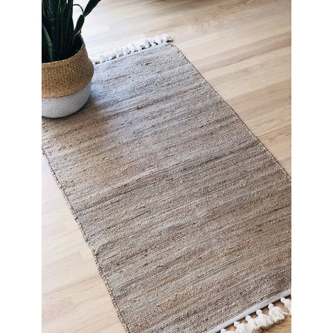 Jute Tassel Rug (* Local Pick-up / Local Delivery Only )