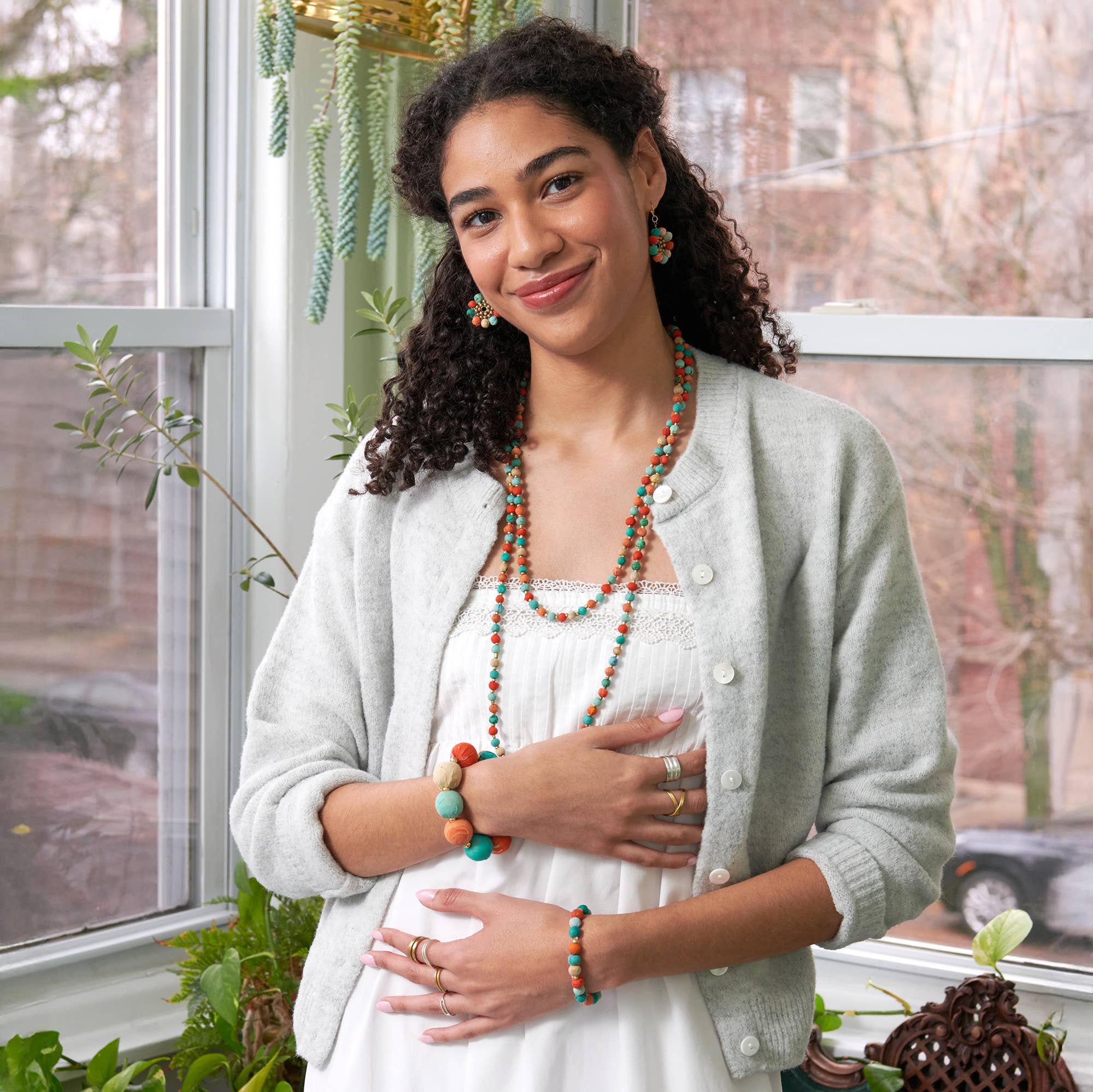 Kantha Capri Sonnet Bracelet