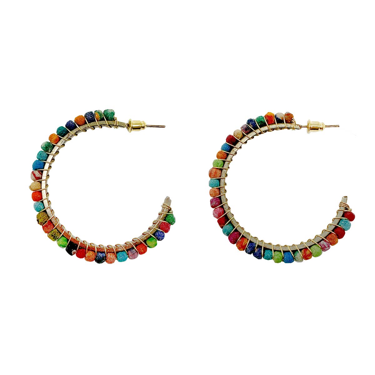 Kantha Milieu Classic Hoops