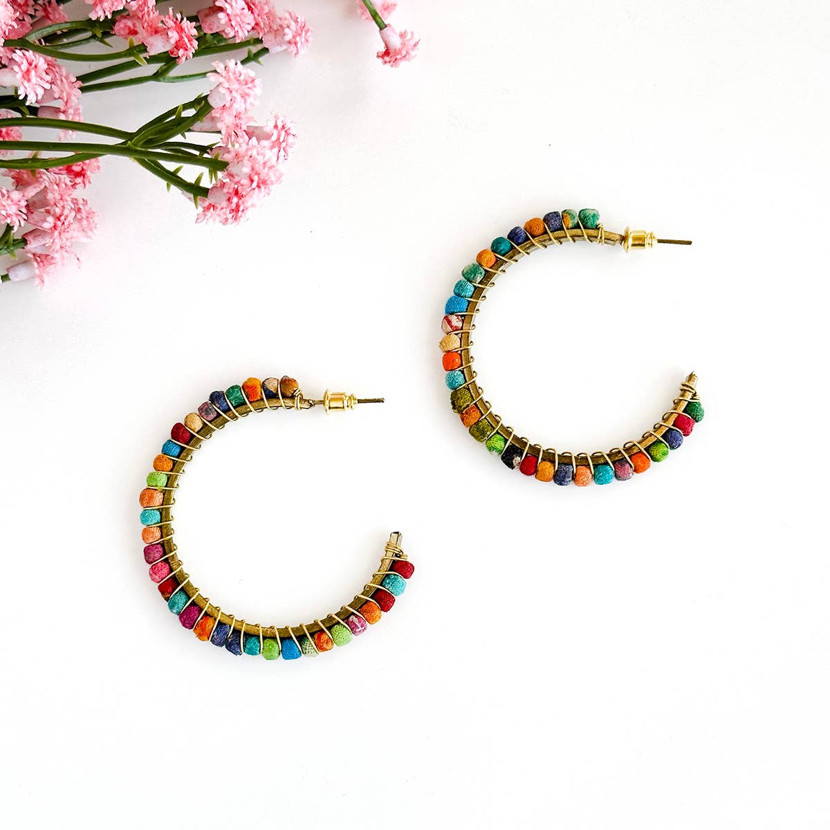 Kantha Milieu Classic Hoops