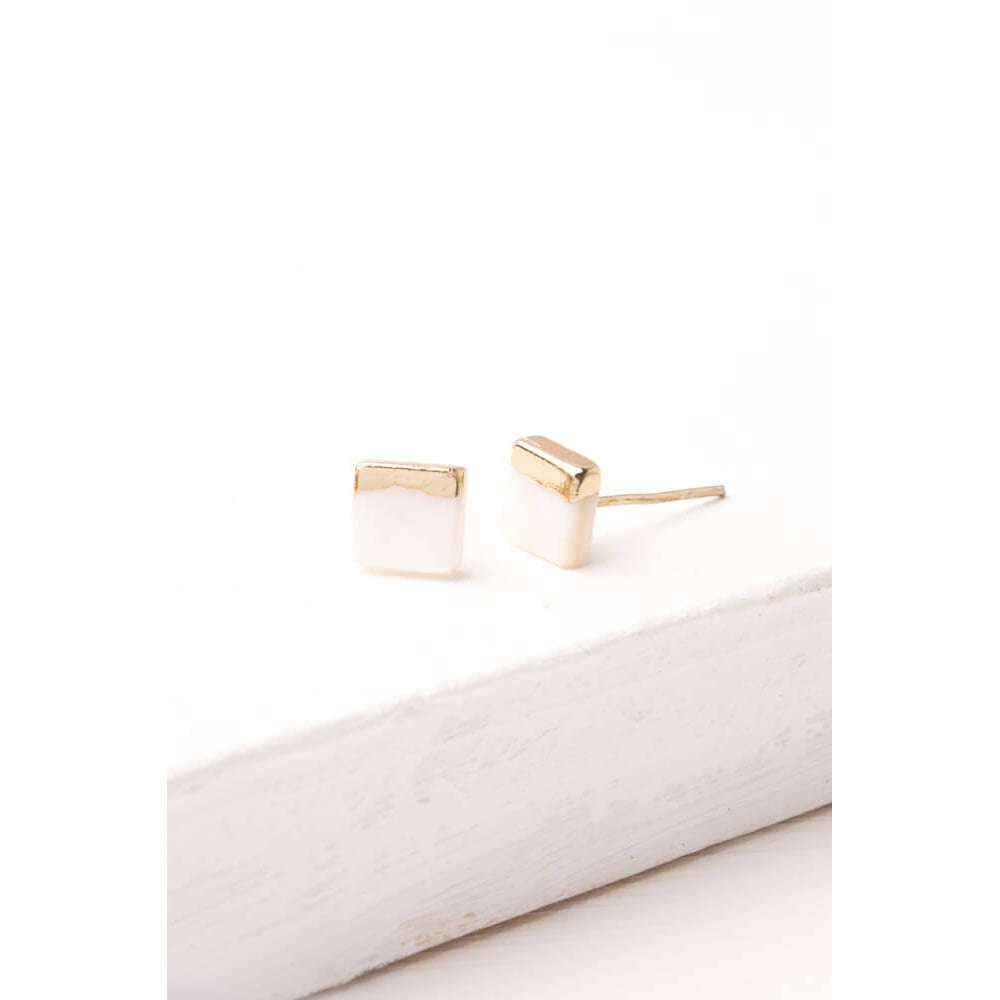 Kelly Mother of Pearl Studs