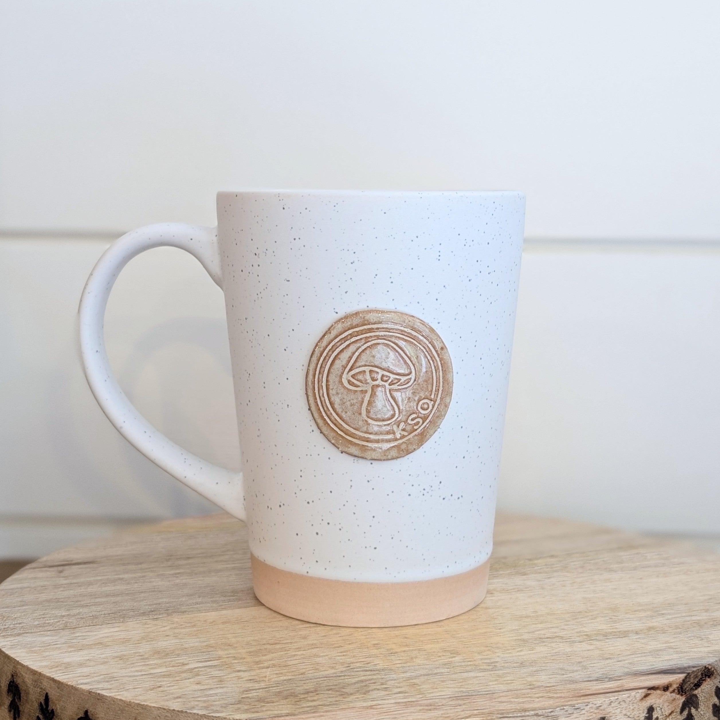 Kennett Square Mushroom Mug: Cabin Style- Assorted Sizes/ Assorted Colors