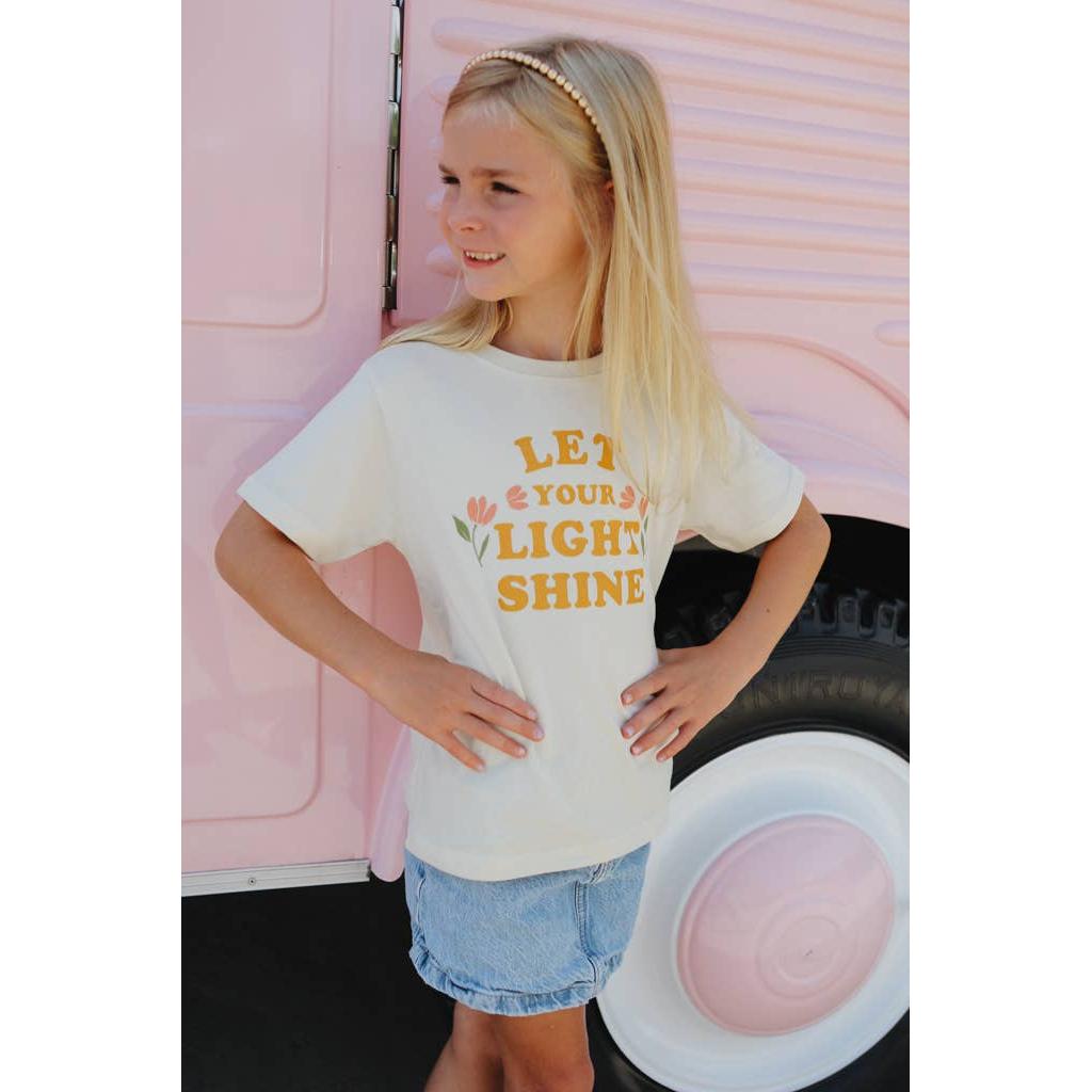 Kids Let Your Light Shine Tee- Assorted Sizes/Assorted Colors