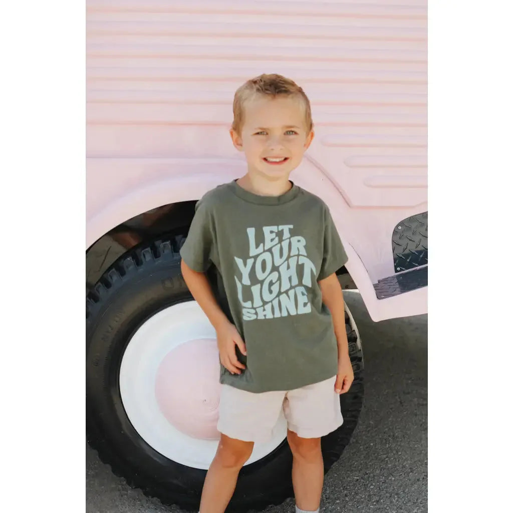 Kids Let Your Light Shine Tee- Assorted Sizes/Assorted Colors