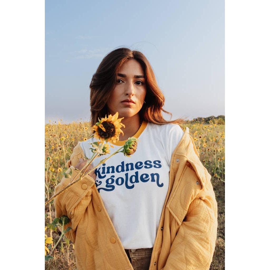 Kindness Is Golden Tee- Assorted Sizes