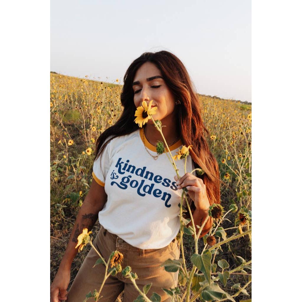 Kindness Is Golden Tee- Assorted Sizes