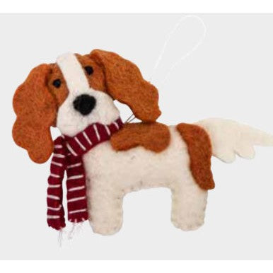 King Charles Cavalier Ornament- Sold Individually