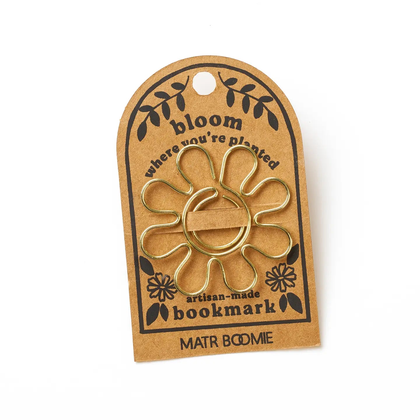 Kitaab Gold Wire Bookmark- Assorted Designs
