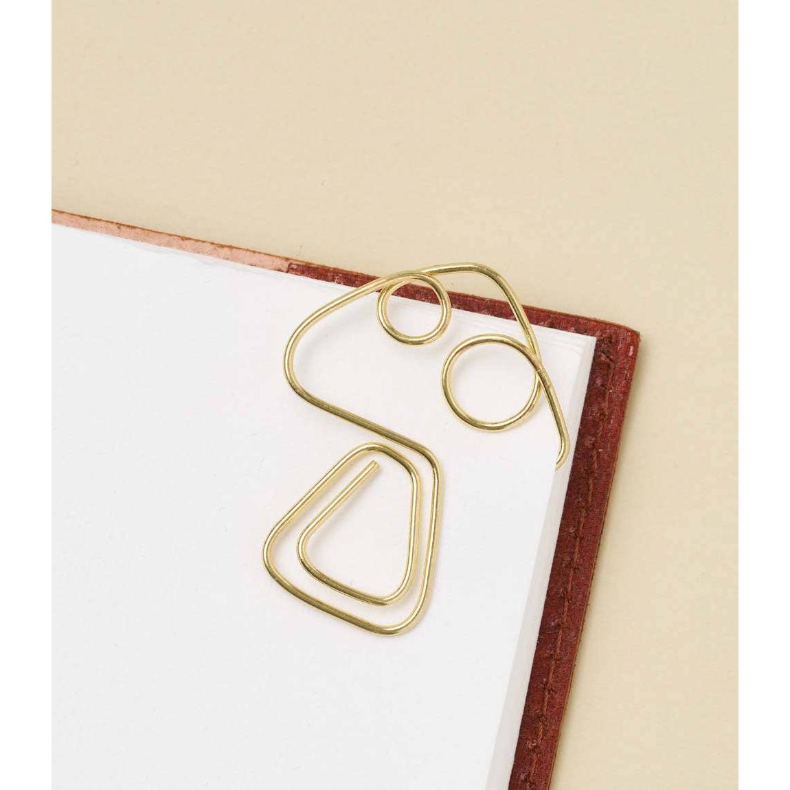 Kitaab Mushroom Wire Bookmark - Gold
