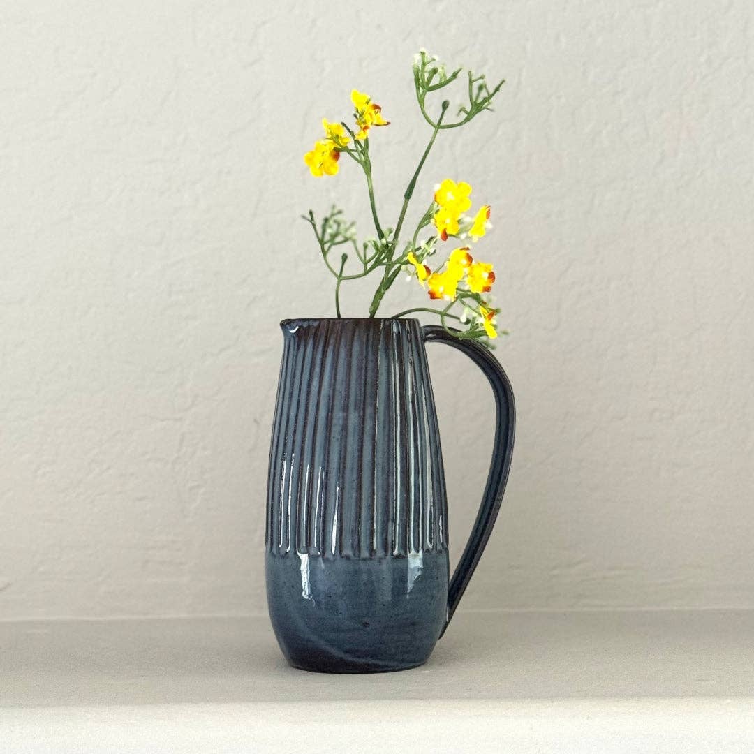Kumale Ceramic Pitcher Vase- Assorted Colors (Local Pickup/Local Delivery Only)