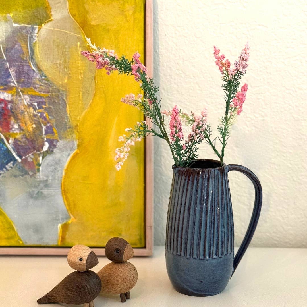 Kumale Ceramic Pitcher Vase- Assorted Colors (Local Pickup/Local Delivery Only)