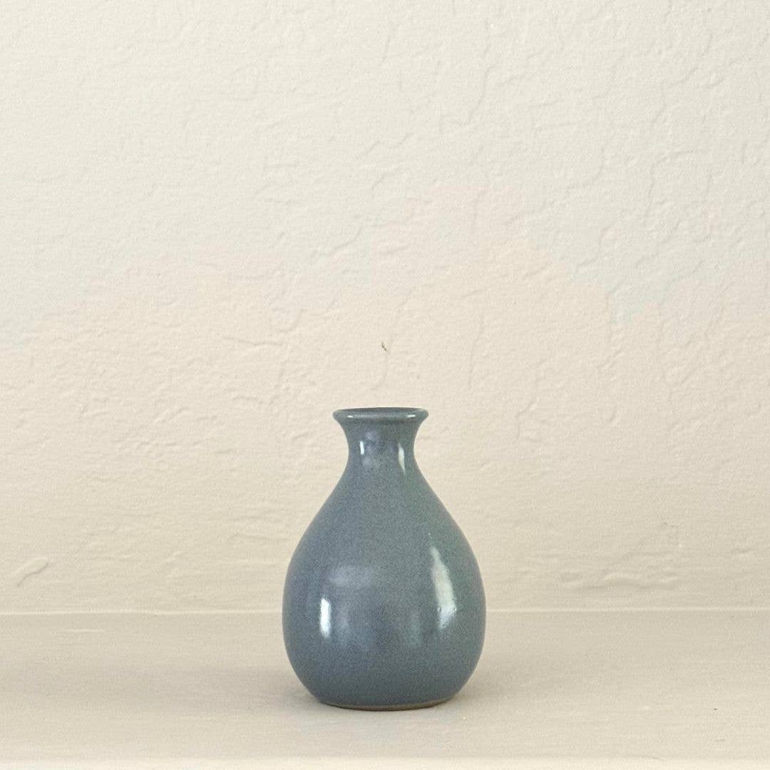 Kumale Handmade Ceramic Bud Vase- Assorted Sizes- Assorted Colors- Sold Individually