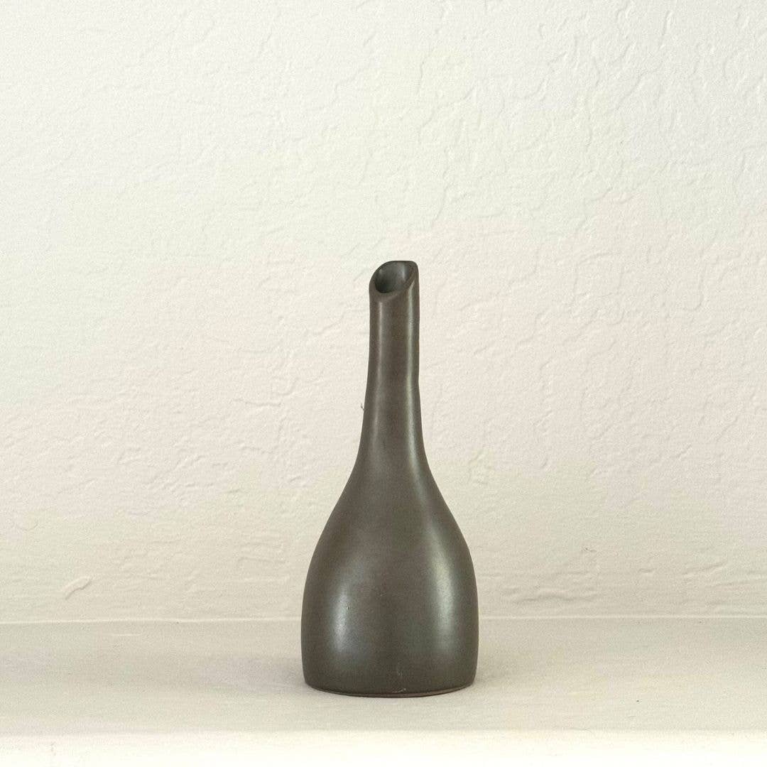 Kumale Handmade Ceramic Bud Vase- Assorted Sizes- Assorted Colors- Sold Individually