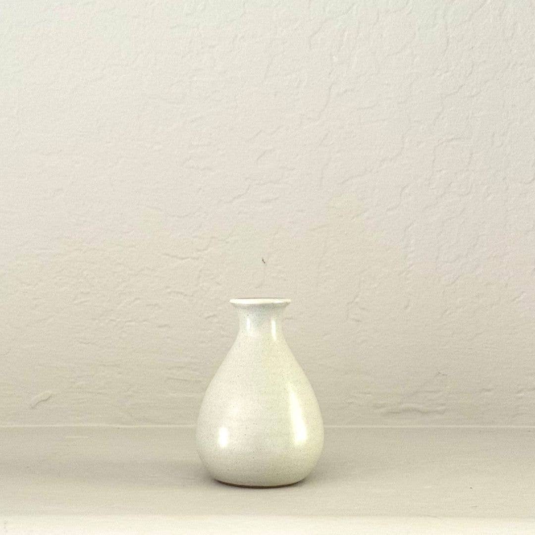 Kumale Handmade Ceramic Bud Vase- Assorted Sizes- Assorted Colors- Sold Individually