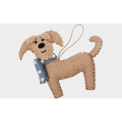 Labradoodle Ornament- Sold Individually