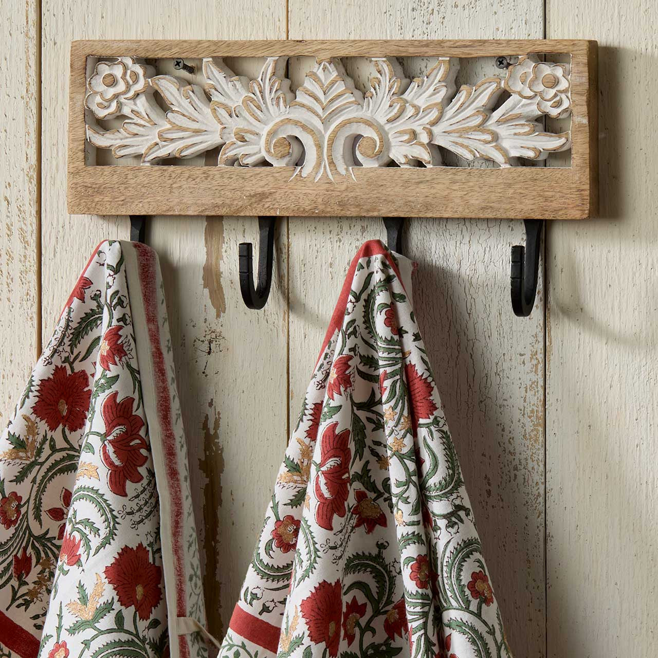 Lantana Floral Wall Hooks