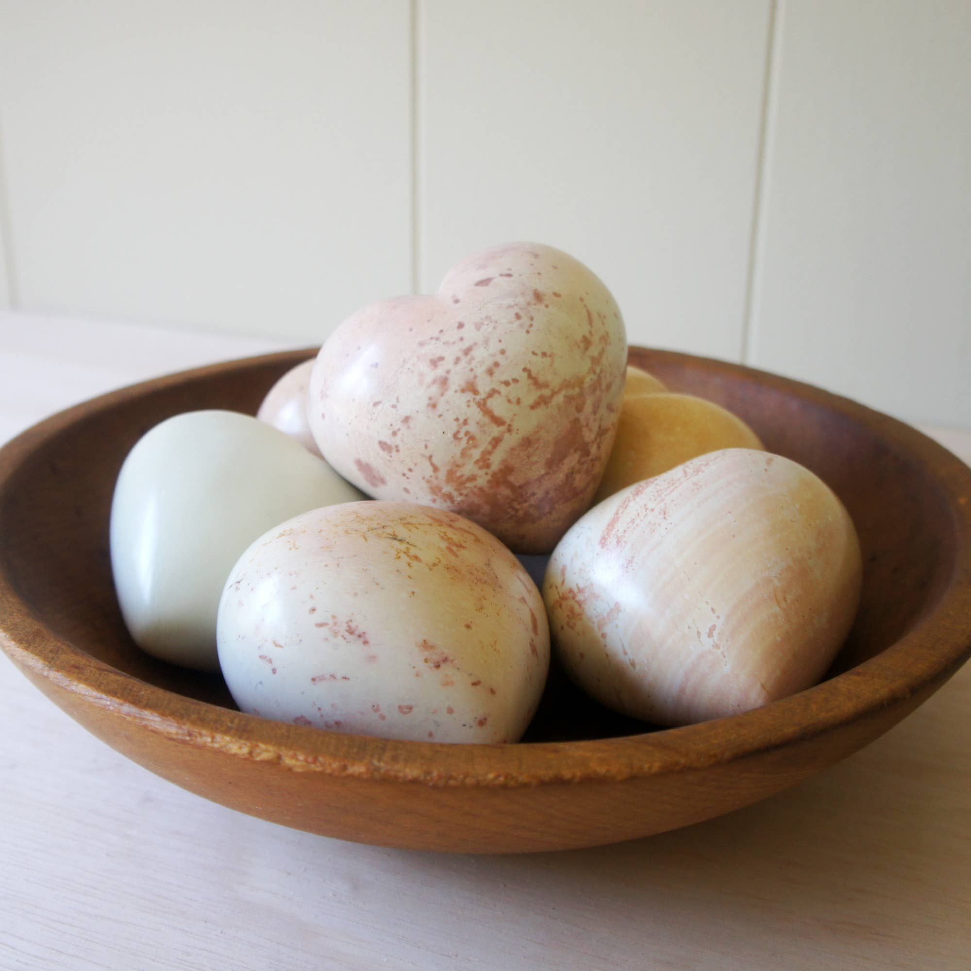 Large Natural Stone Heart Paperweight- Sold Individually- (*Local Pickup/Local Delivery Only)