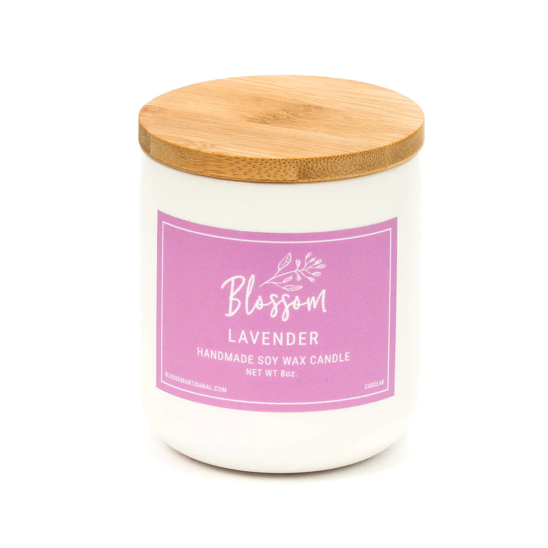 Lavender Deco Soy Wax Candle