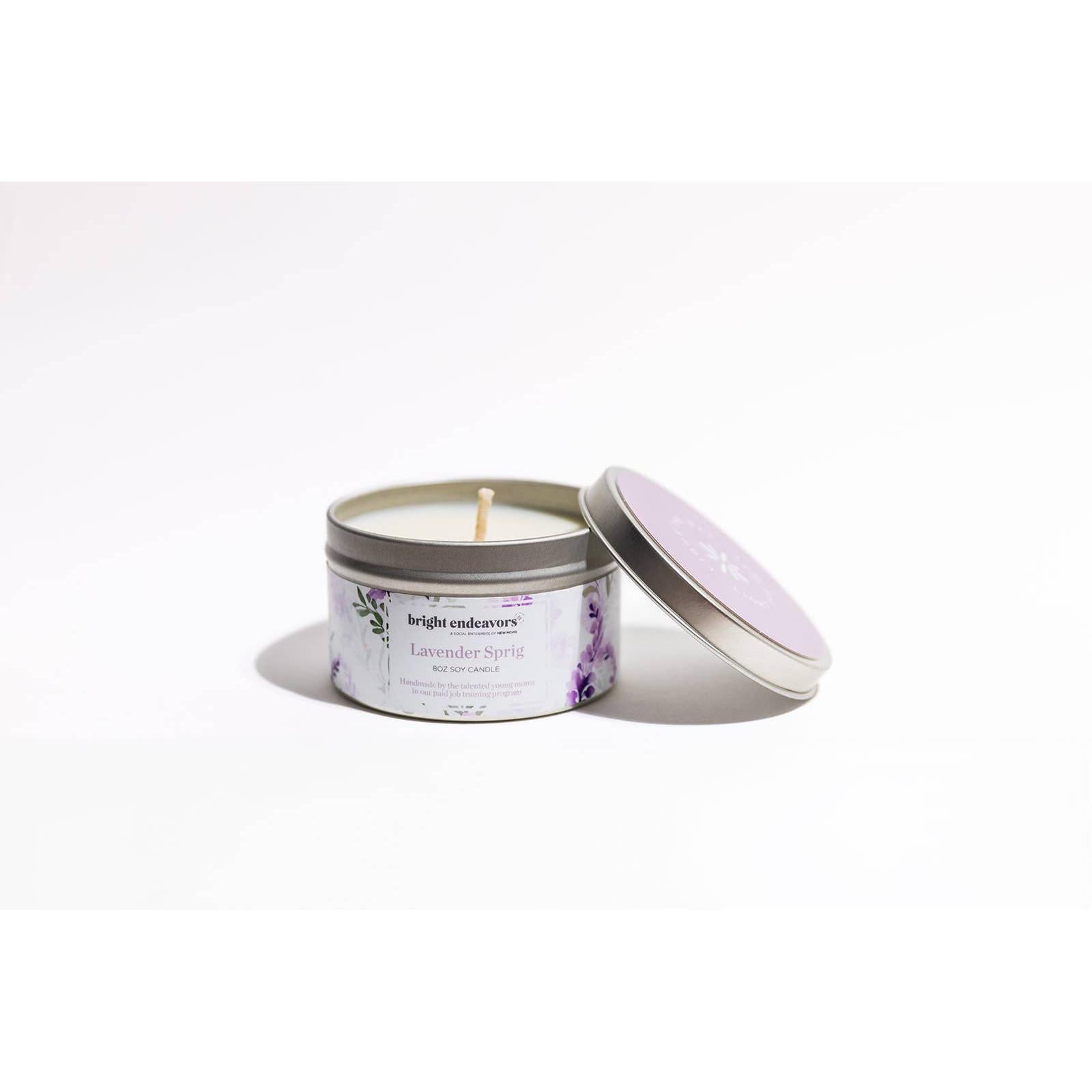 Lavender Sprig Candle- Assorted Sizes