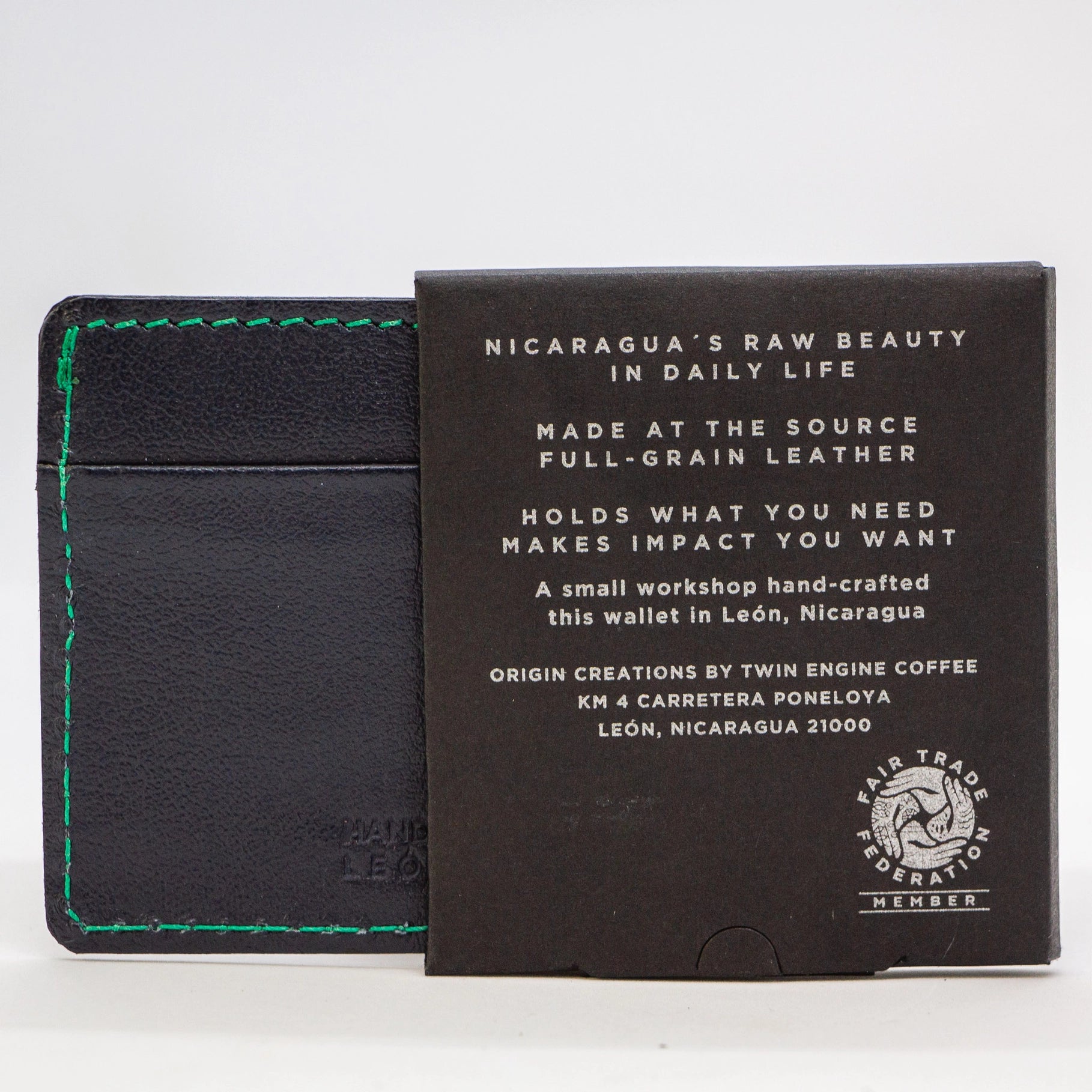 Leather Card Wallet- Assorted Colors- Sold Individually