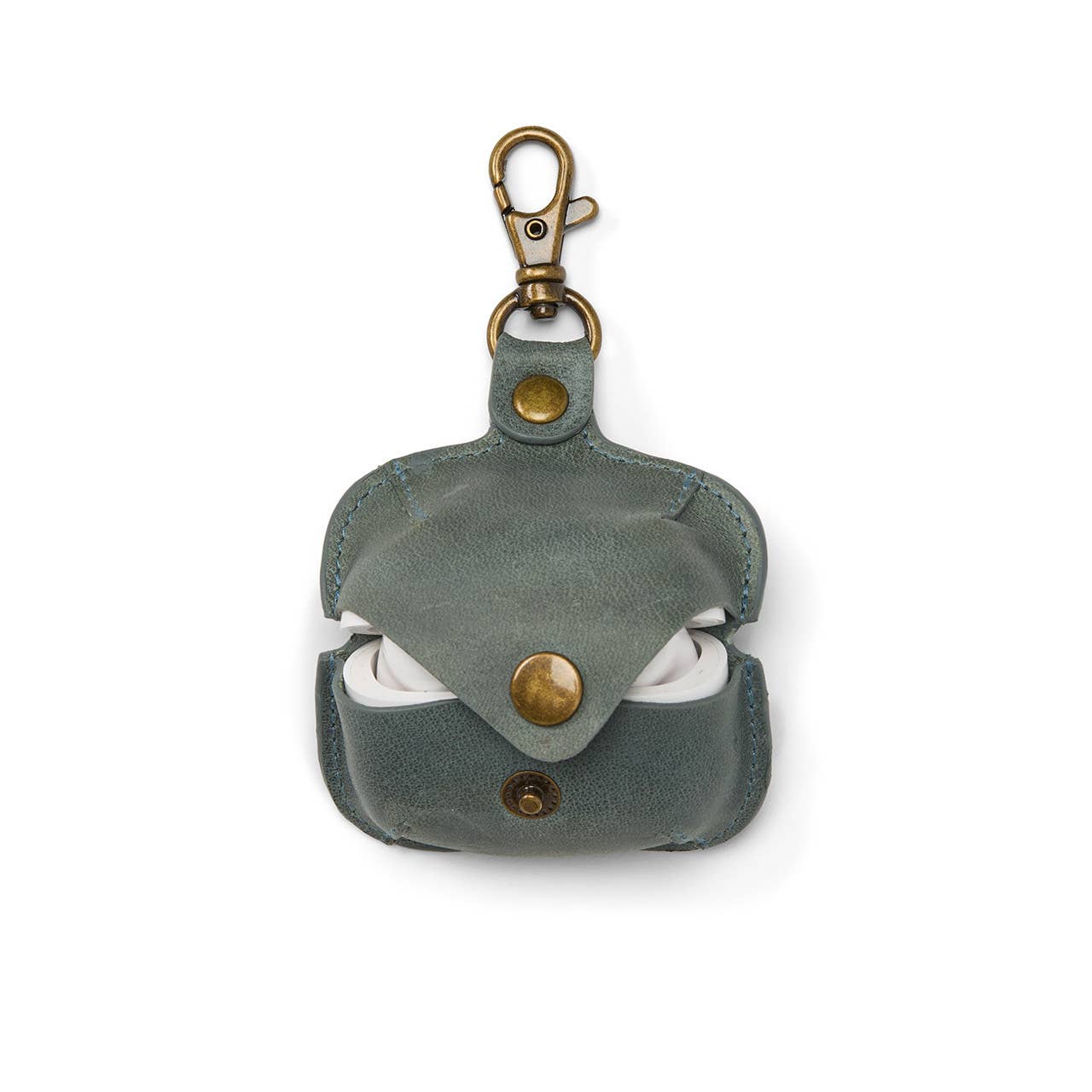 Leather Earbud Case- Assorted Colors- Sold Individually