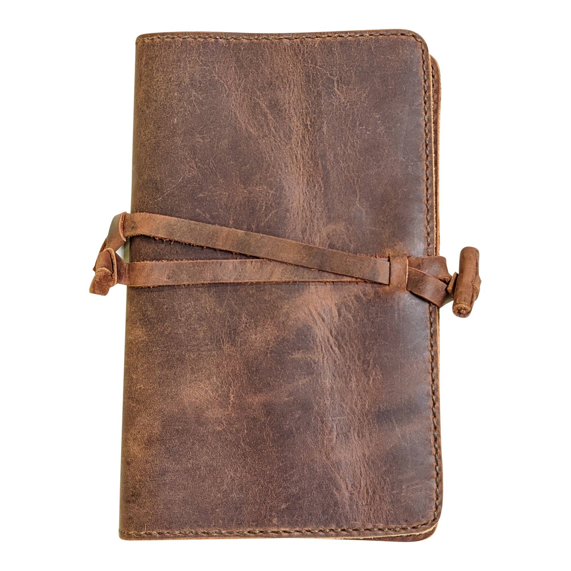 Leather Journal Cover for Moleskine Style Journals- Assorted