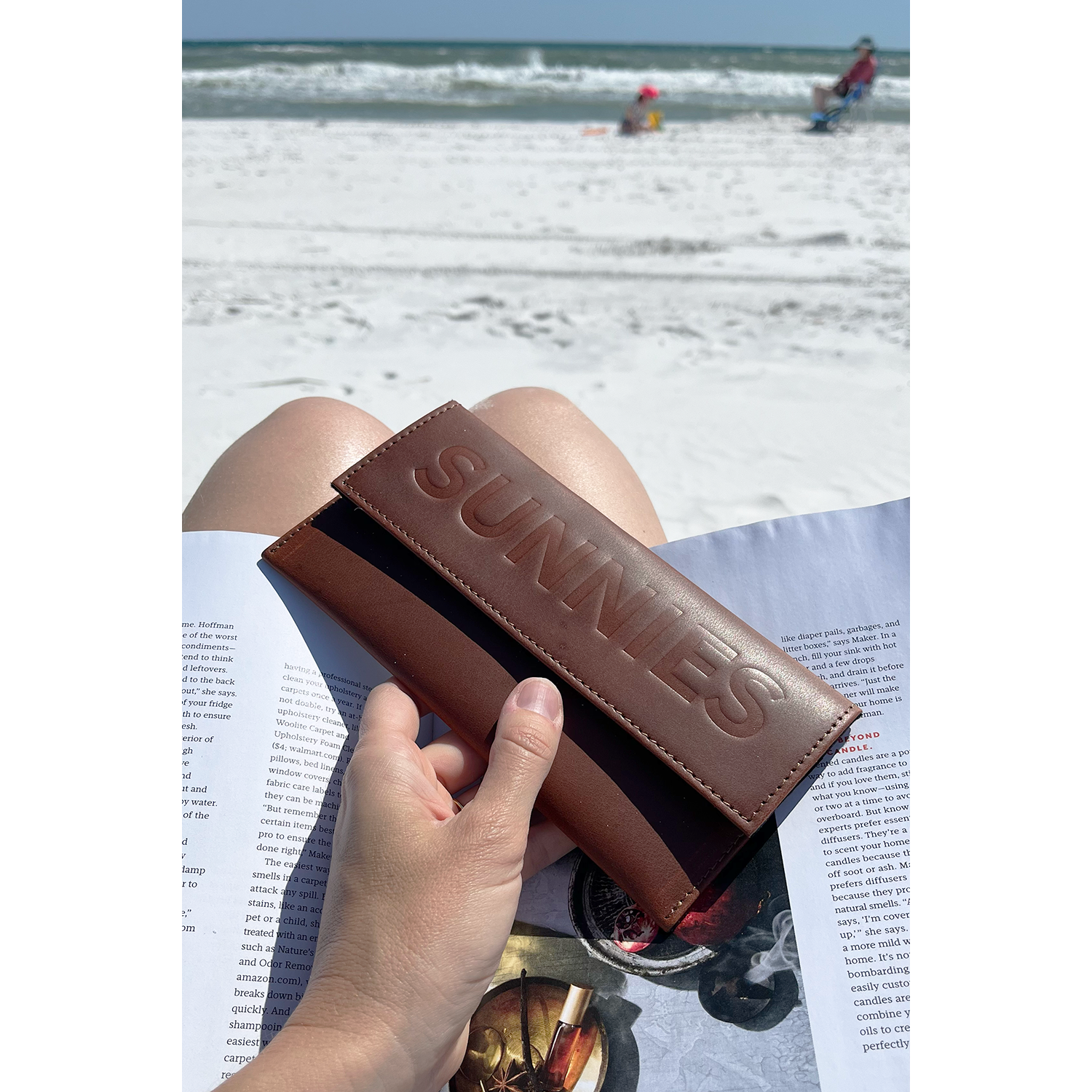 Leather Sunglasses Case- Assorted Colors