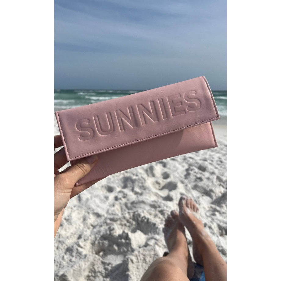 Leather Sunglasses Case- Assorted Colors