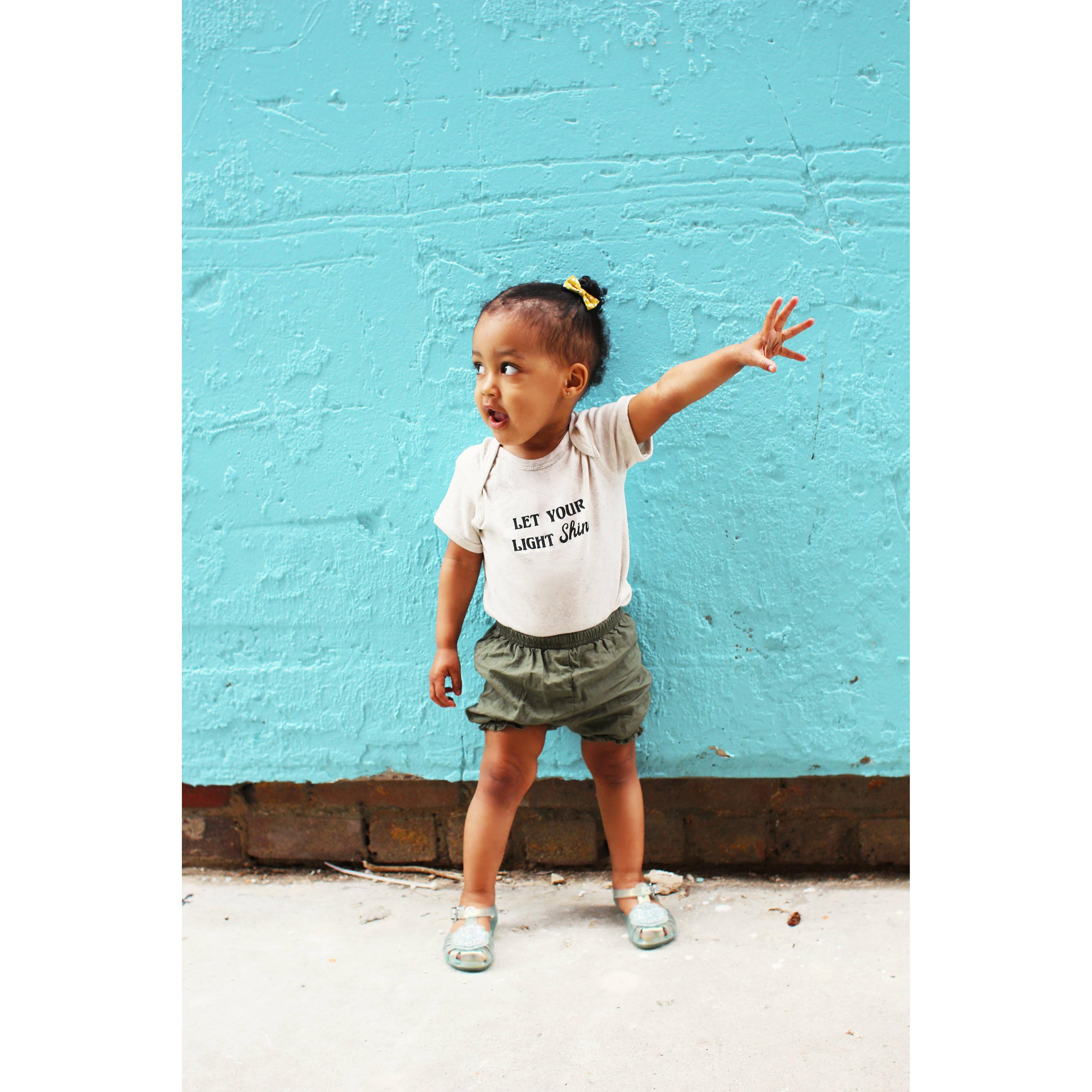 Let Your Light Shine Onesie- Assorted Sizes