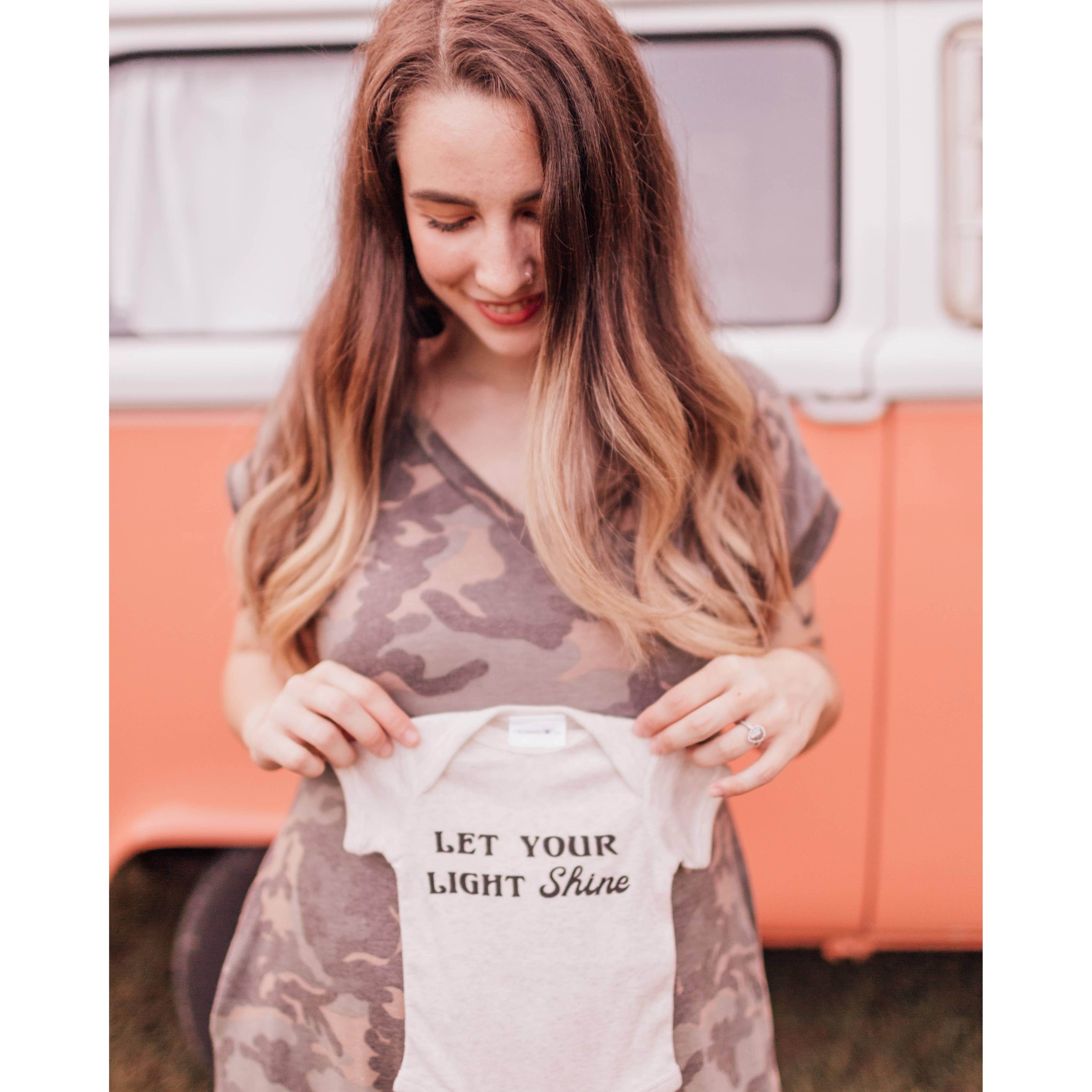Let Your Light Shine Onesie- Assorted Sizes