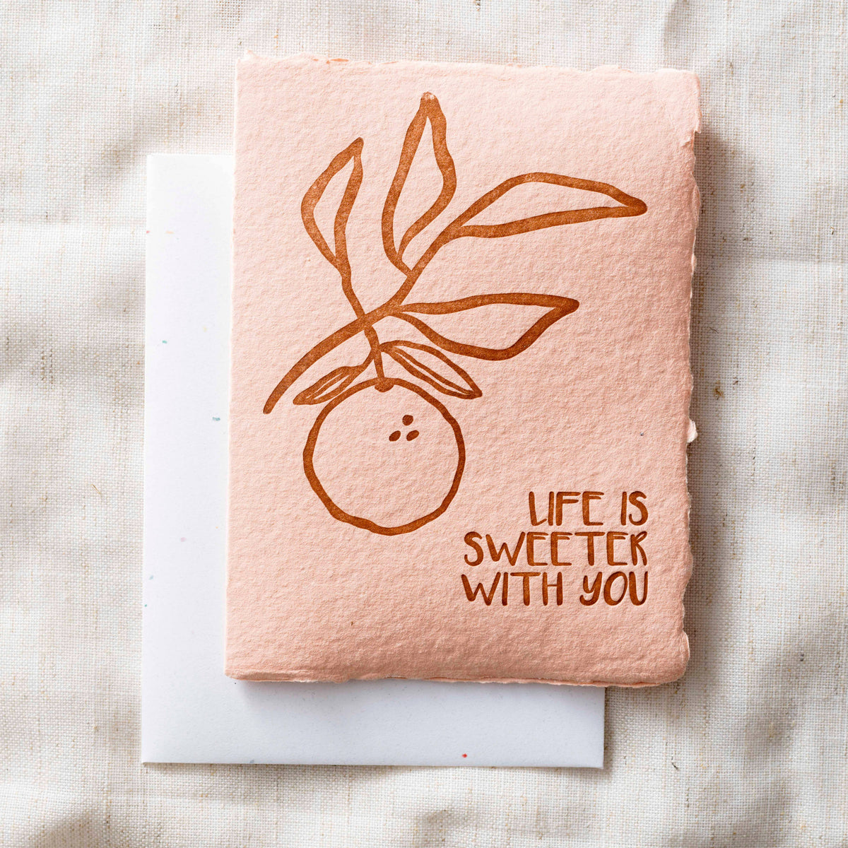 Life is Sweeter- Greeting Card
