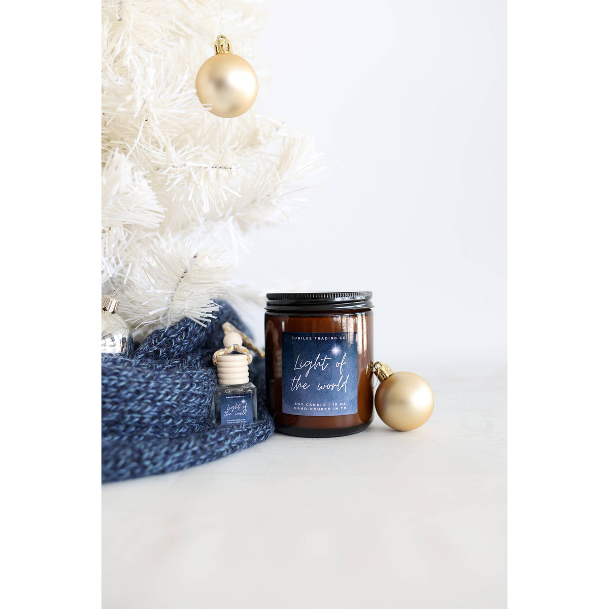 "Light Of The World" Candle
