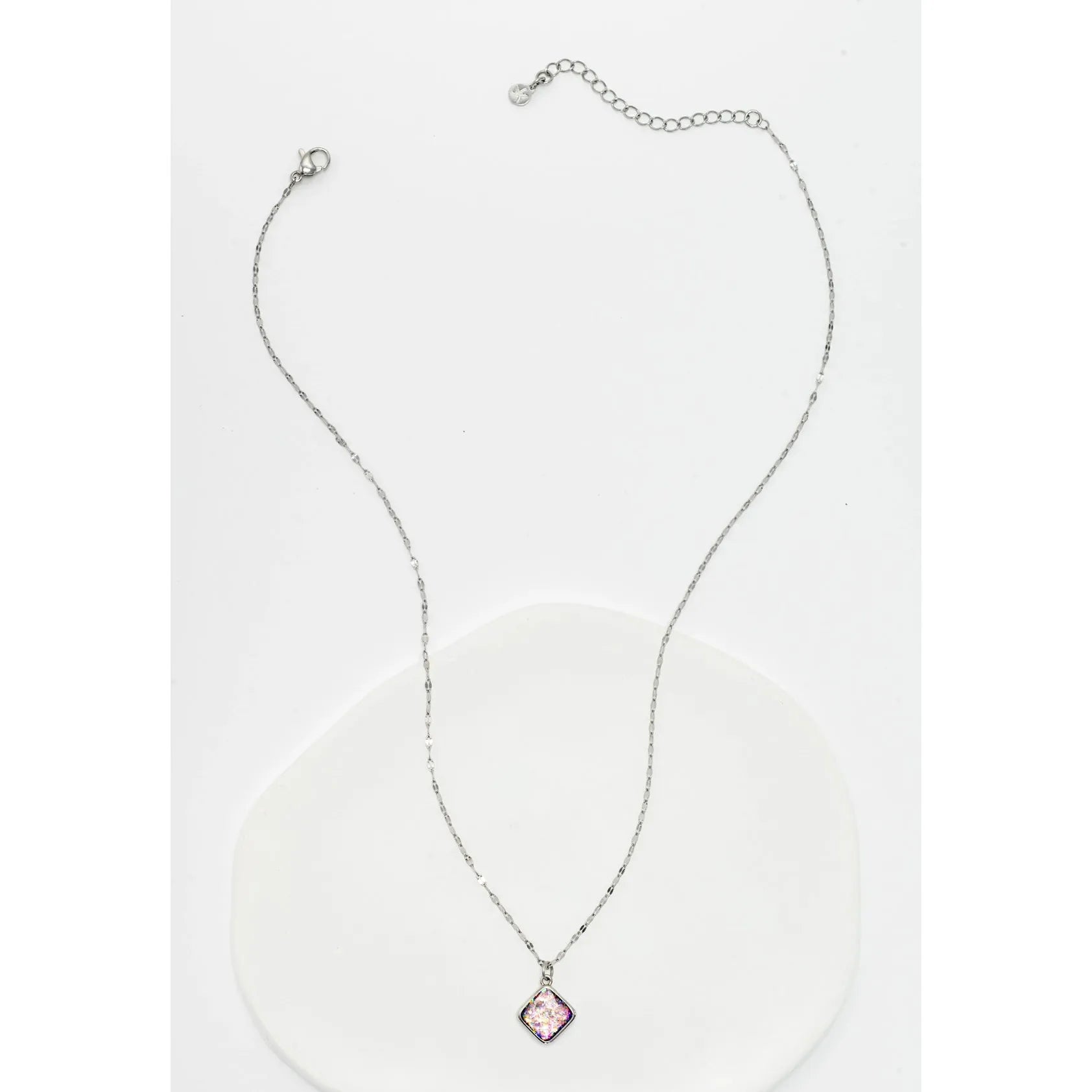 Light Within Silver Necklace