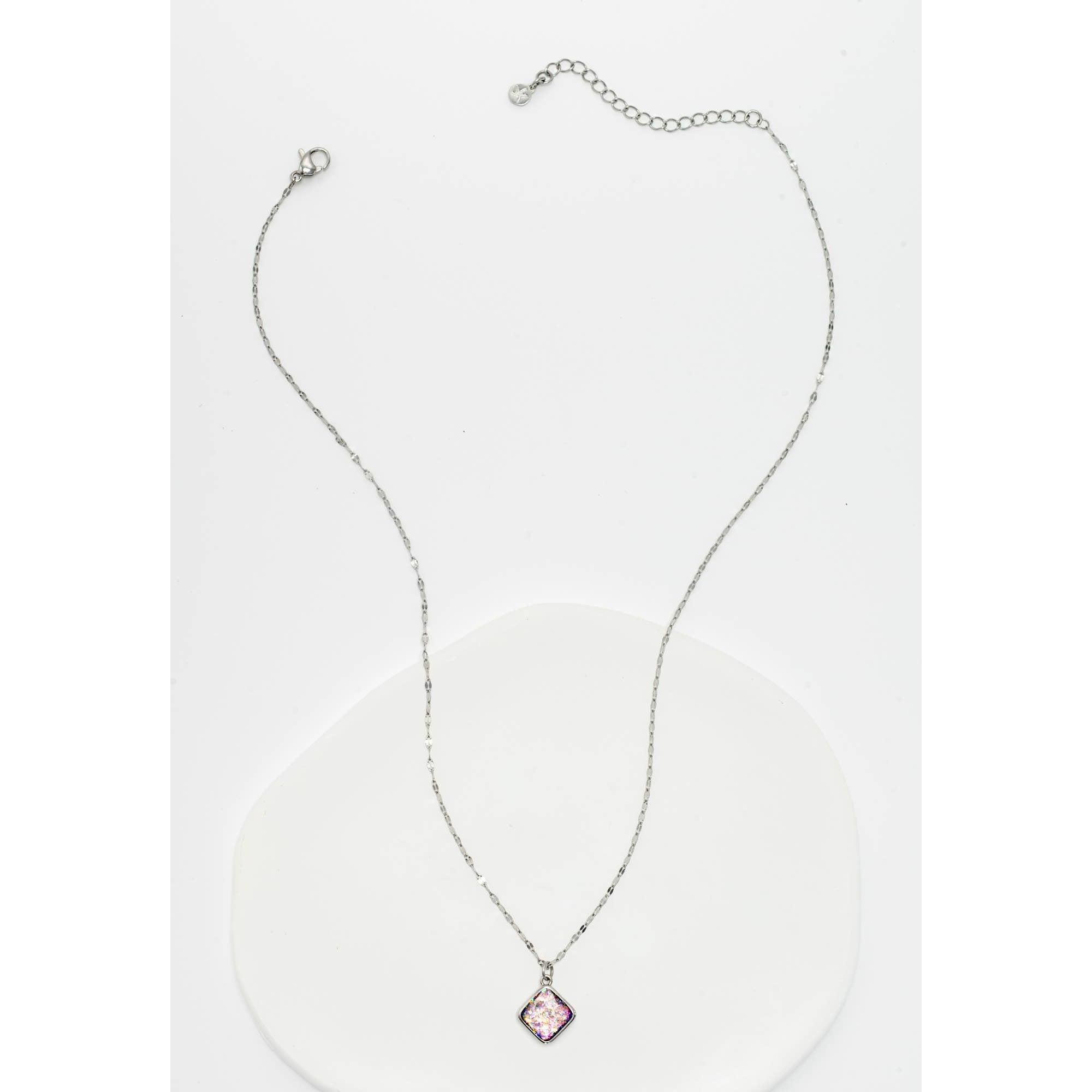 Light Within Silver Necklace