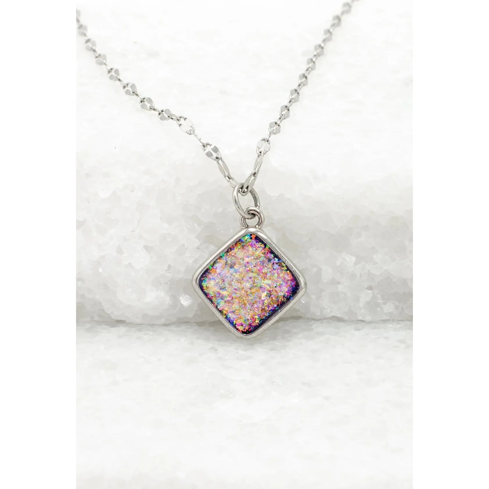 Light Within Silver Necklace