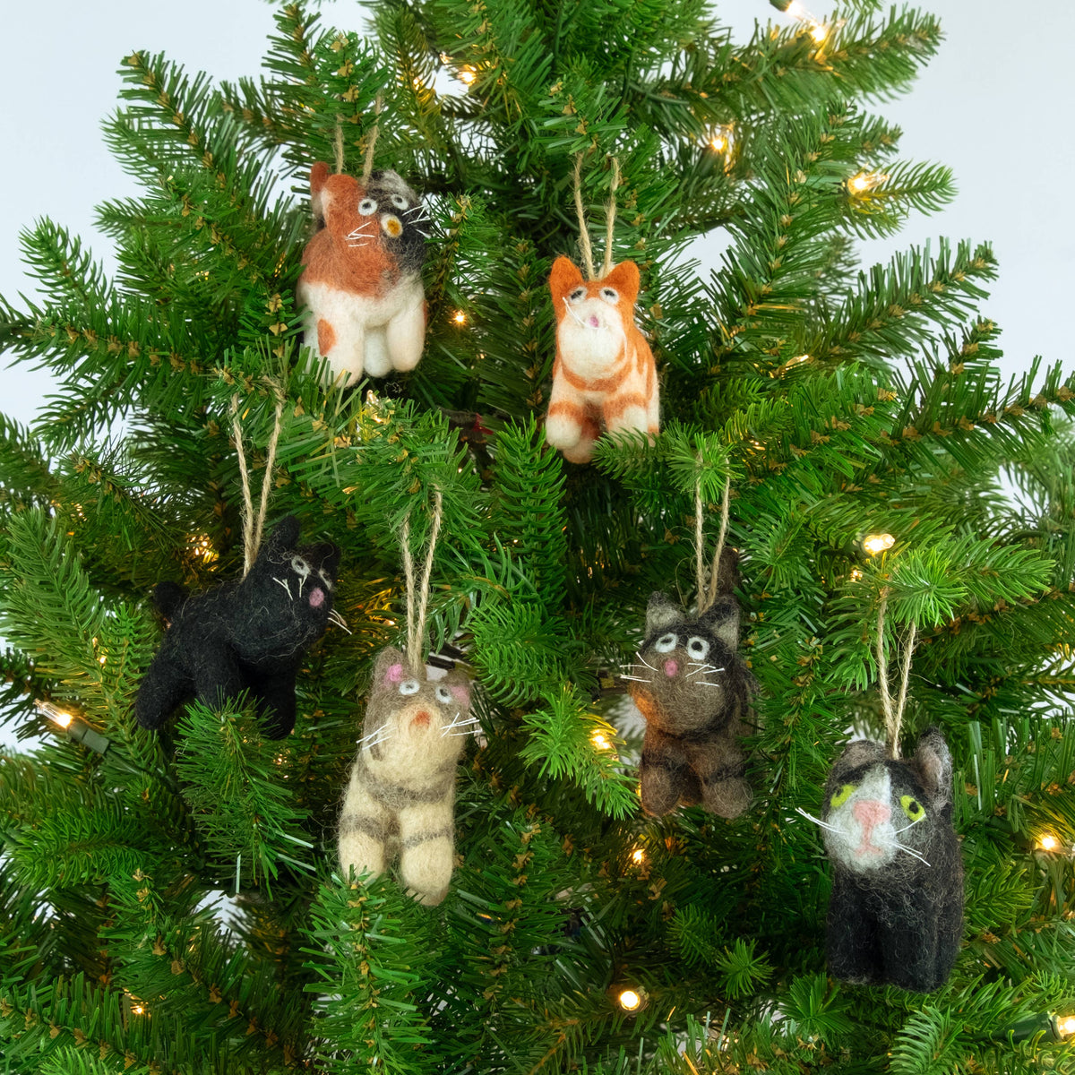 Little Cat Ornament- Assorted- Sold Individually