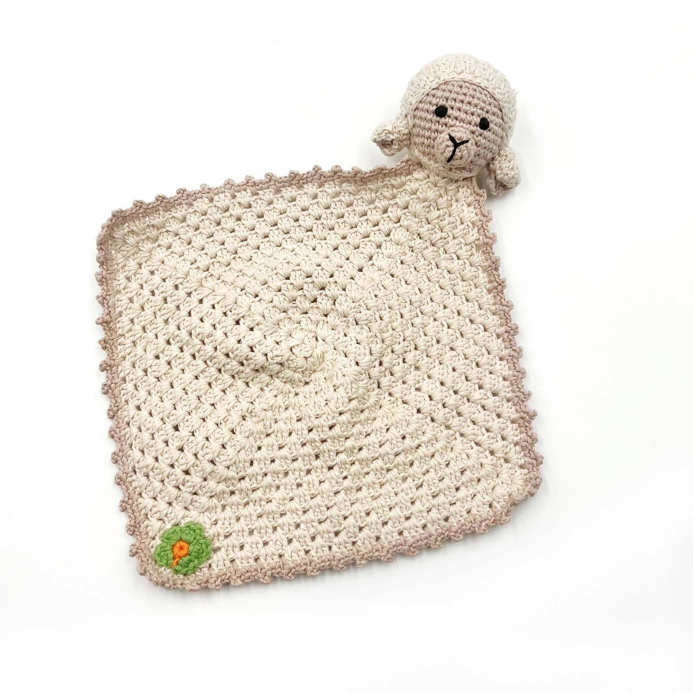 Little Lamb Lovey - Organic Cotton Soother