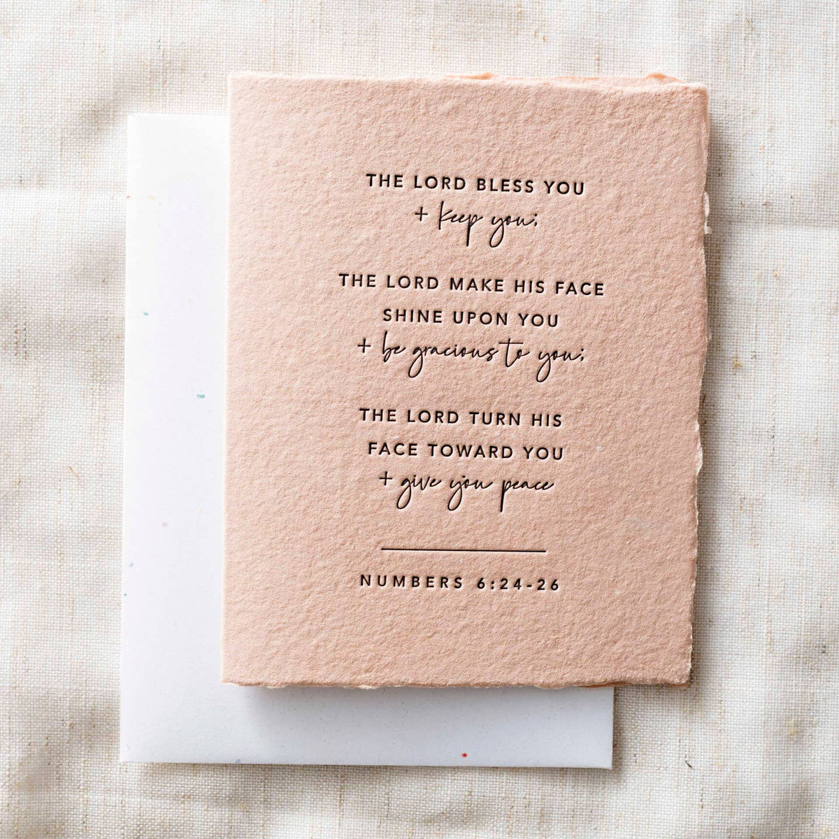 Lord Bless You & Keep You- Greeting Card